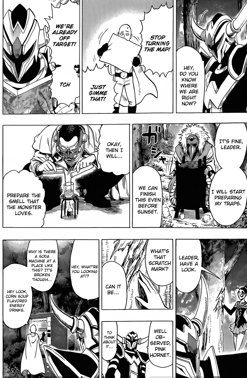 One Punch Man Manga Chapter 61.6 page 14 - Squadron | Volume 11 Extras