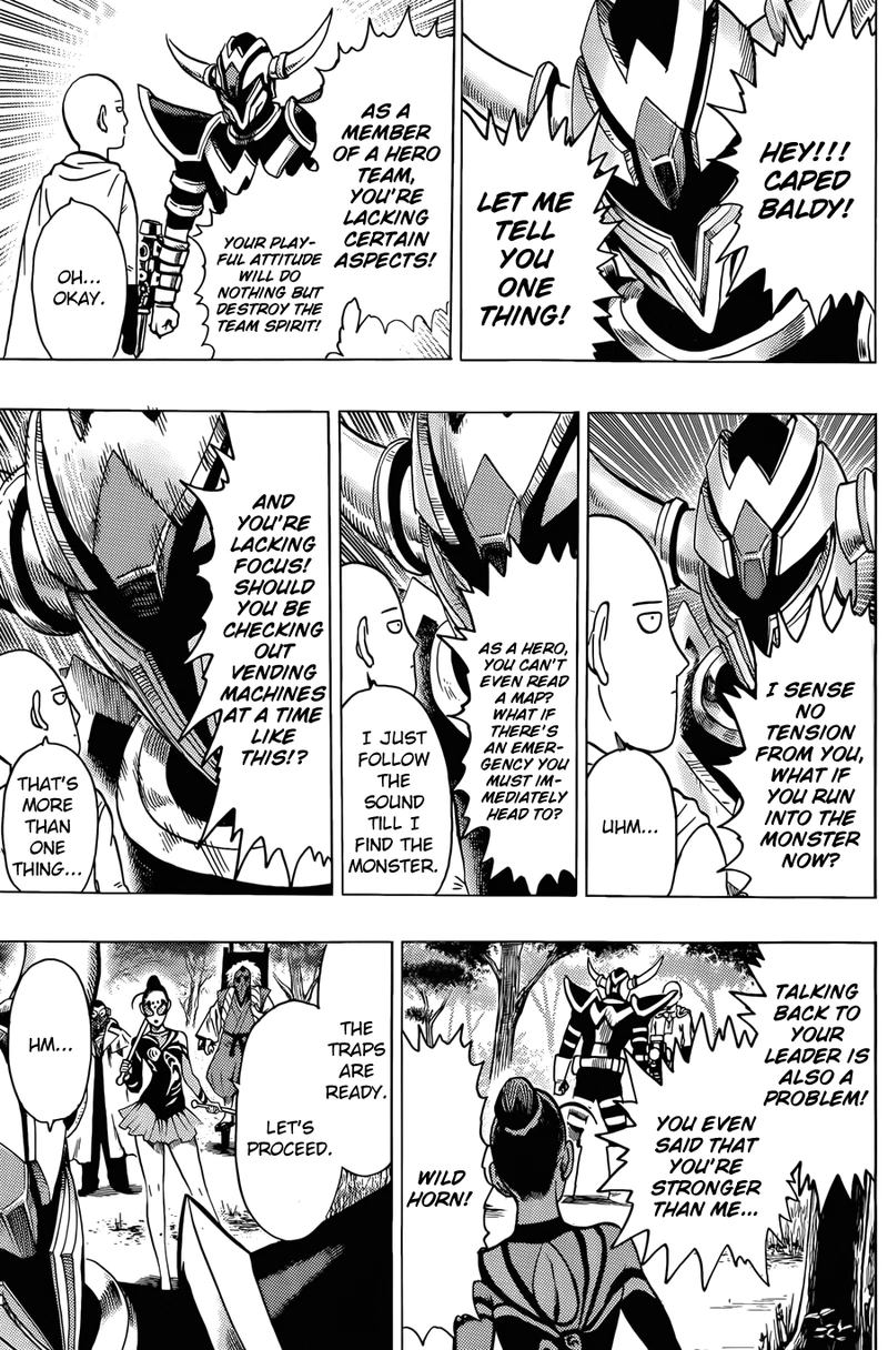 One Punch Man Manga Chapter 61.6 page 15 - Squadron | Volume 11 Extras