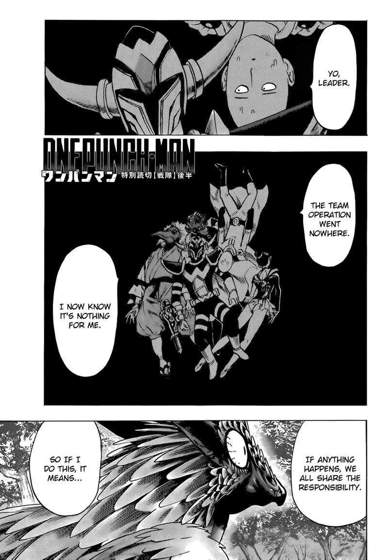 One Punch Man Manga Chapter 61.6 page 26 - Squadron | Volume 11 Extras