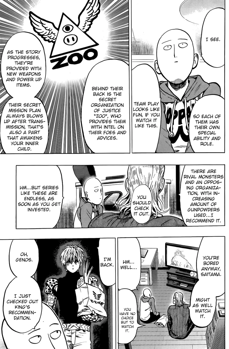 One Punch Man Manga Chapter 61.6 page 5 - Squadron | Volume 11 Extras
