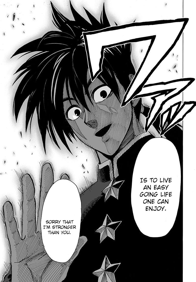 One Punch Man Manga Chapter 62 page 17 - Reason for Seeking