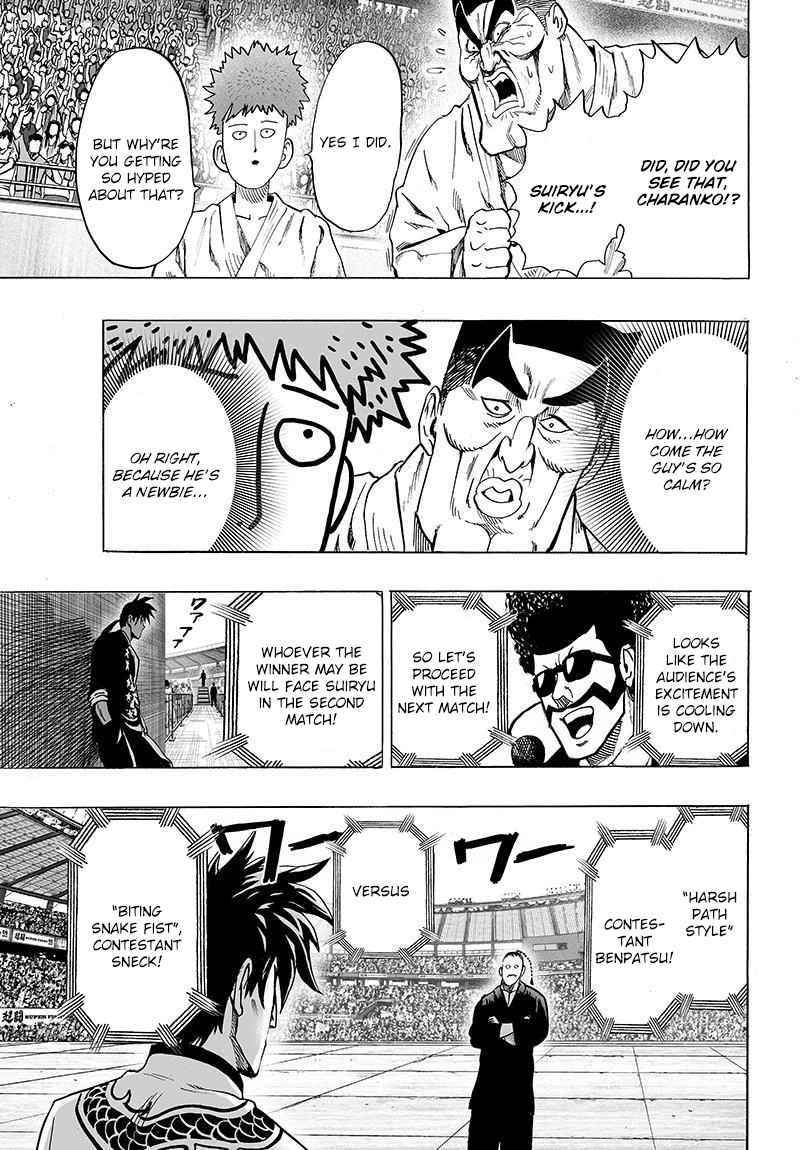 One Punch Man Manga Chapter 62 page 19 - Reason for Seeking