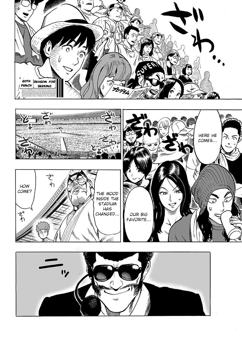 One Punch Man Manga Chapter 62 page 2 - Reason for Seeking