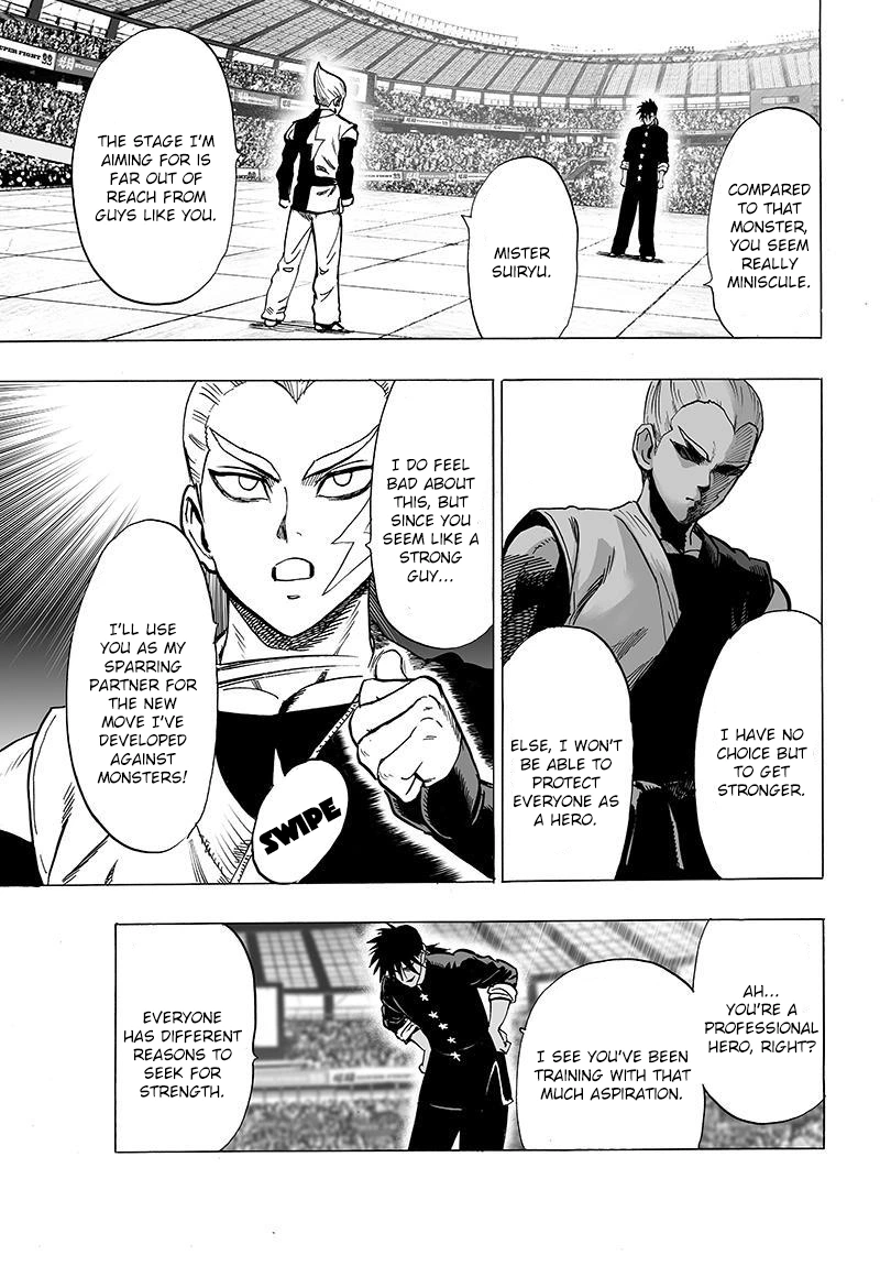 One Punch Man Manga Chapter 62 page 7 - Reason for Seeking