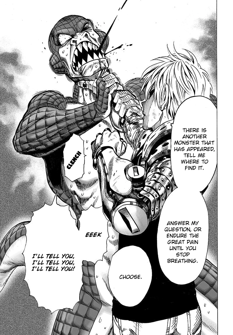 One Punch Man Manga Chapter 63 page 21 - Games and Combat