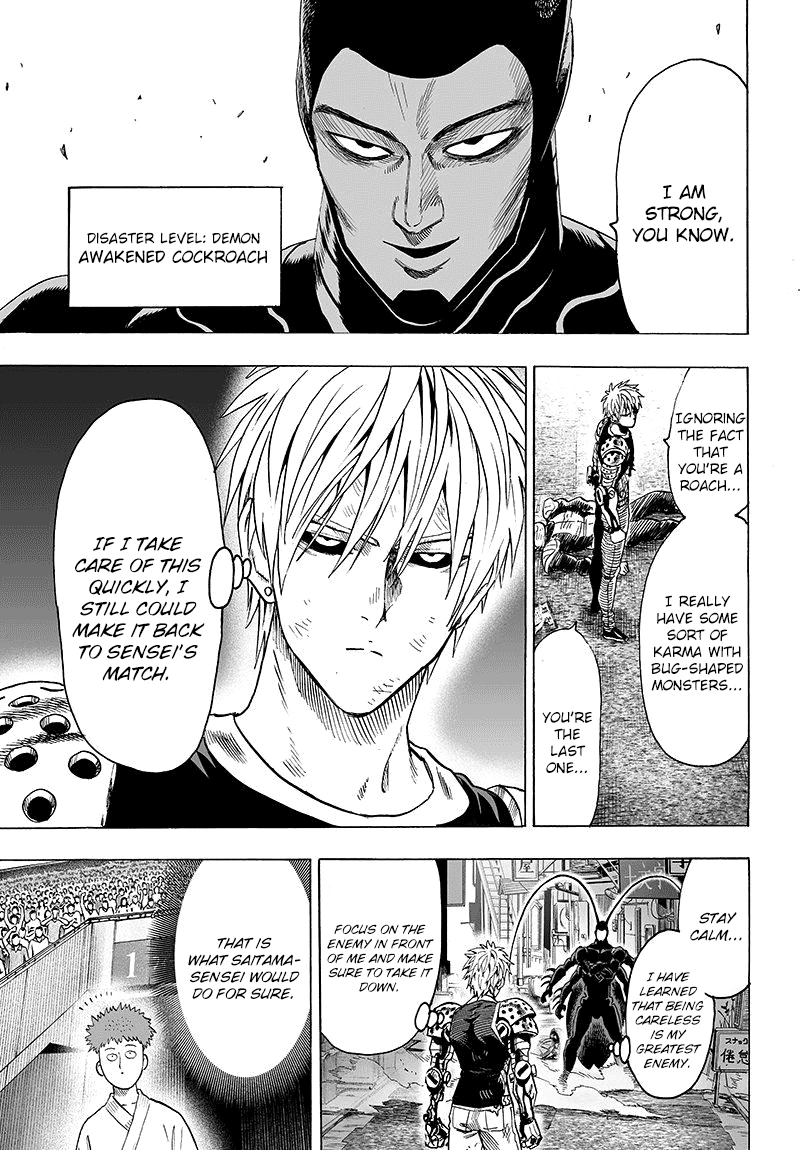 One Punch Man Manga Chapter 63 page 33 - Games and Combat