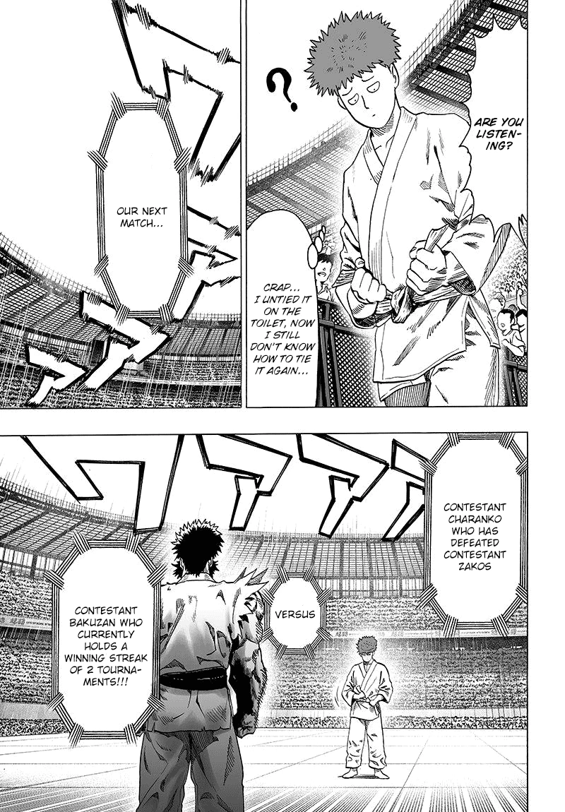 One Punch Man Manga Chapter 63 page 35 - Games and Combat