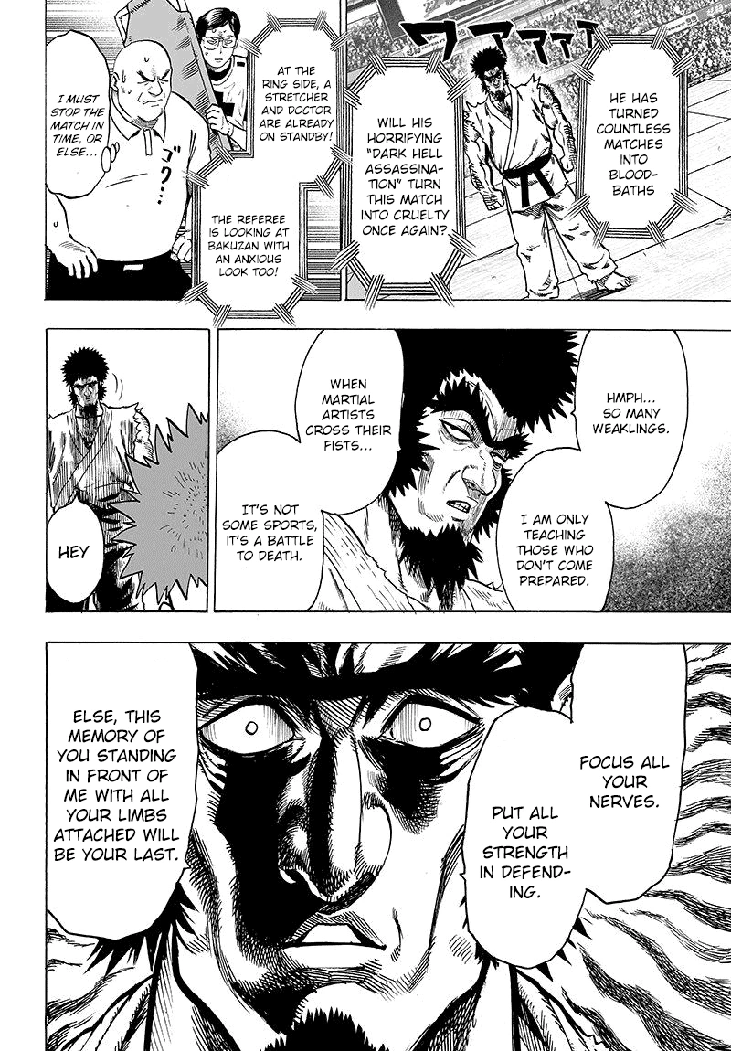 One Punch Man Manga Chapter 63 page 36 - Games and Combat