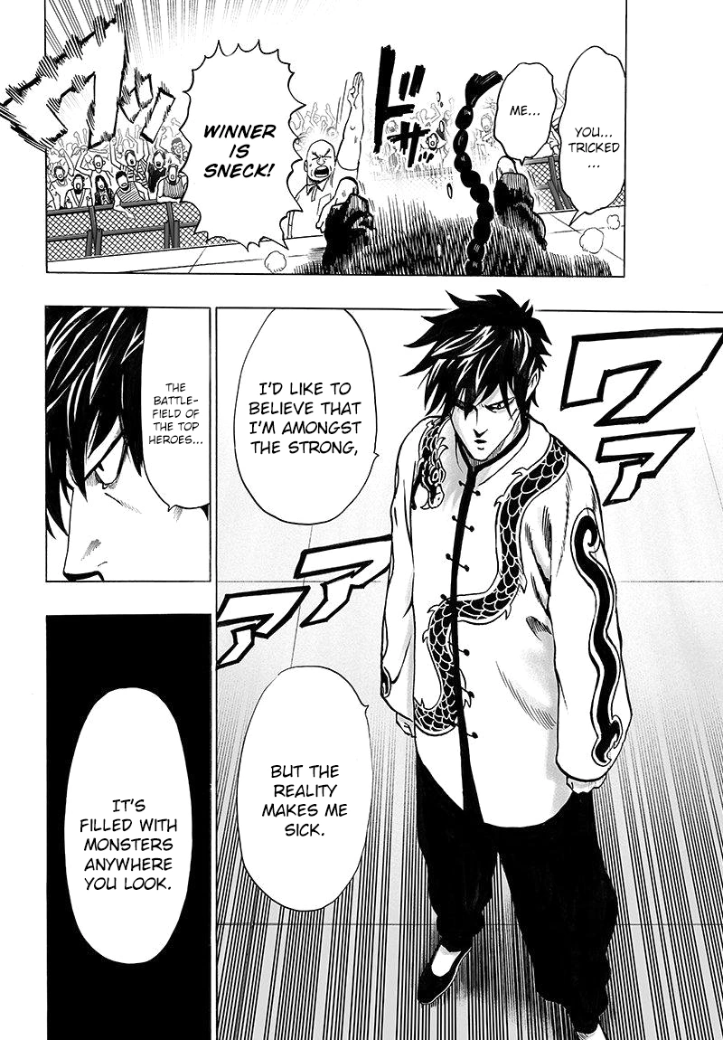 One Punch Man Manga Chapter 63 page 8 - Games and Combat