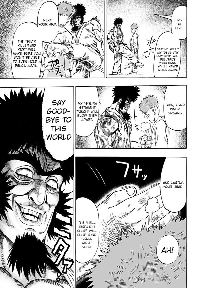 One Punch Man Manga Chapter 64 page 5 - Limit