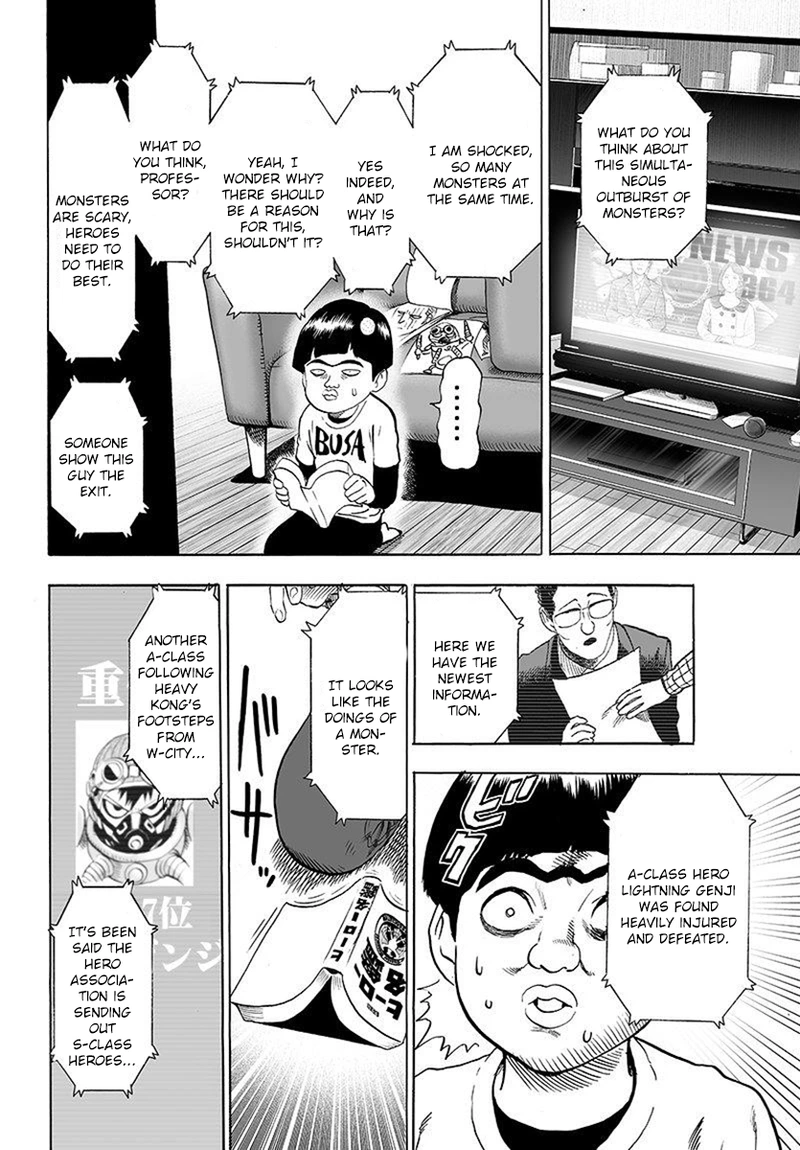 One Punch Man Manga Chapter 64 page 9 - Limit