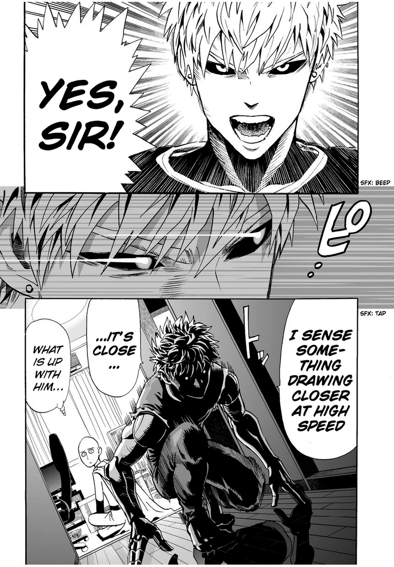 One Punch Man Manga Chapter 7 page 10 - Mysterious Raid