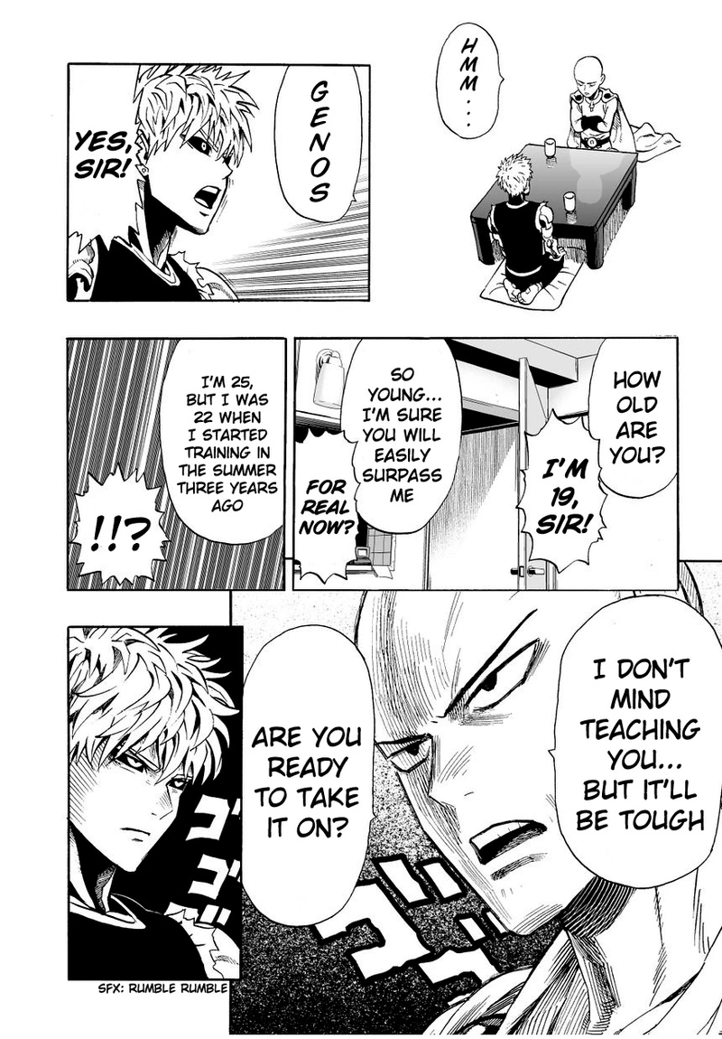 One Punch Man Manga Chapter 7 page 9 - Mysterious Raid