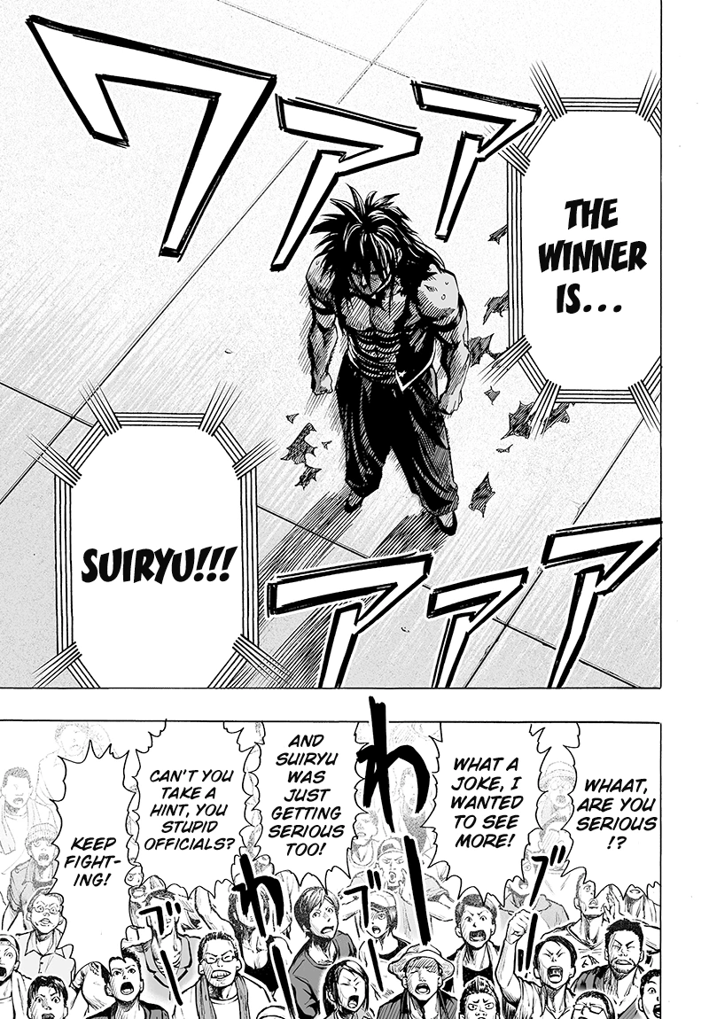 One Punch Man Manga Chapter 71 page 7 - Martial Arts Means...!!