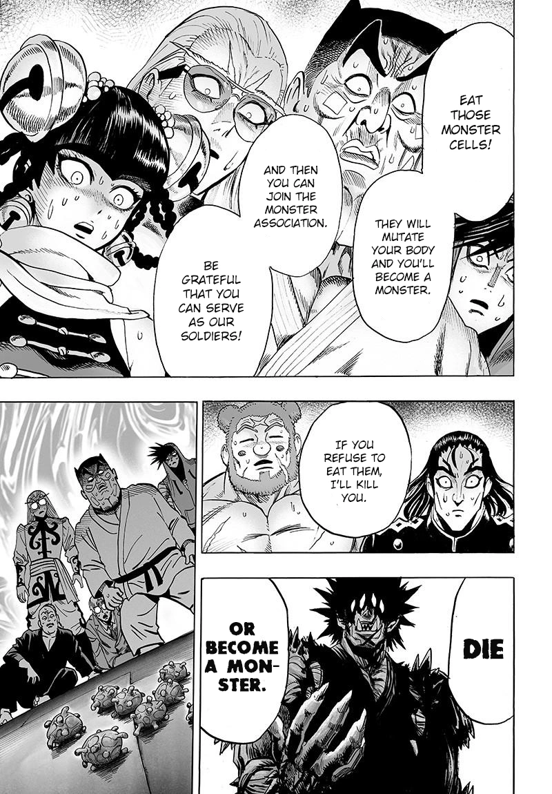 One Punch Man Manga Chapter 72 page 13 - Monsterization
