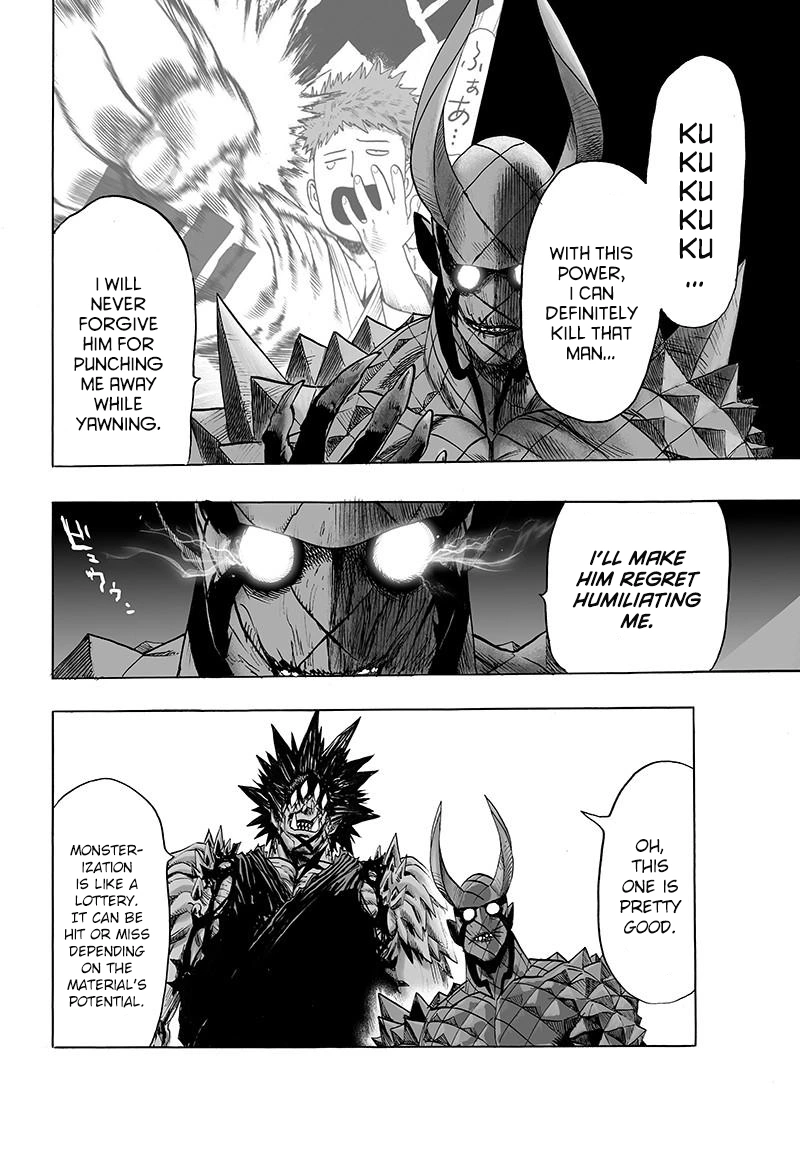 One Punch Man Manga Chapter 72 page 20 - Monsterization