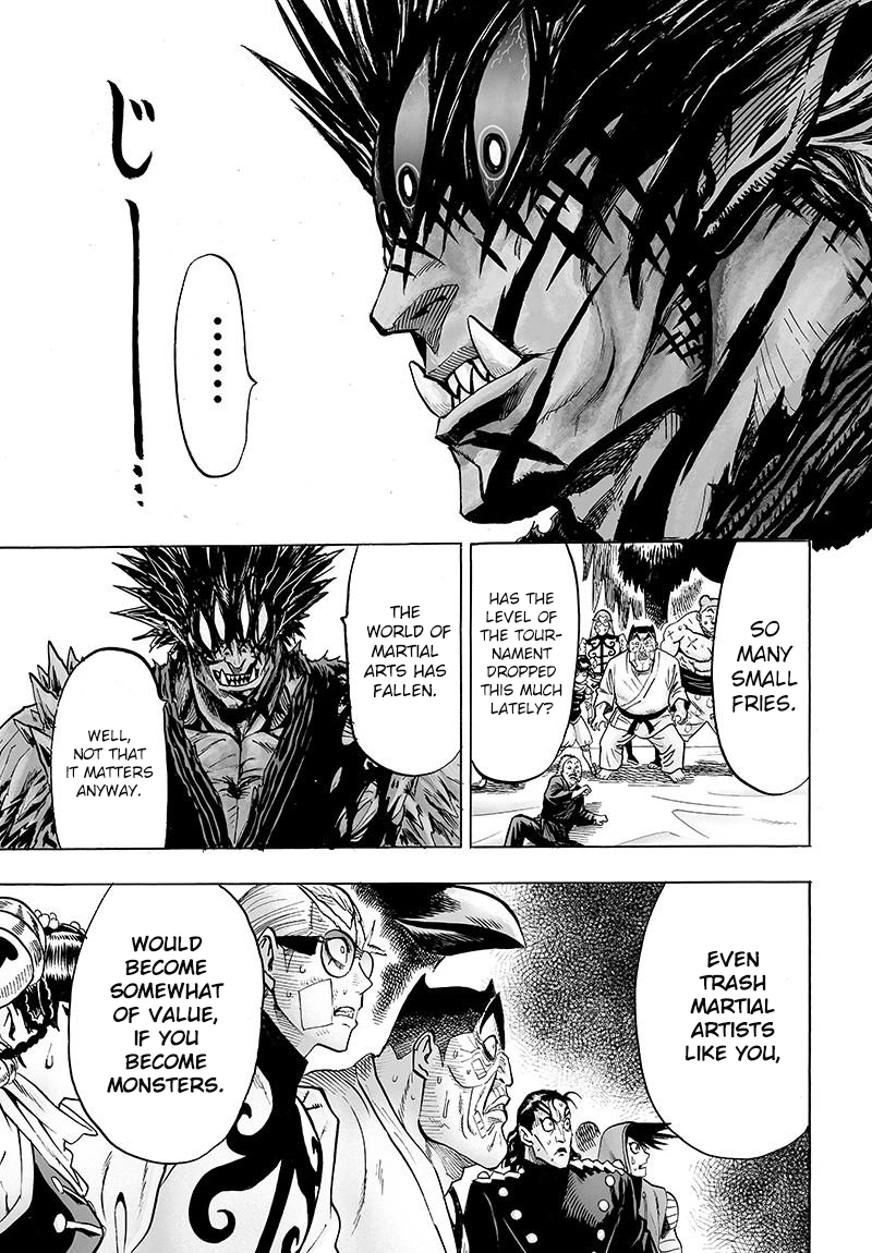 One Punch Man Manga Chapter 72 page 3 - Monsterization