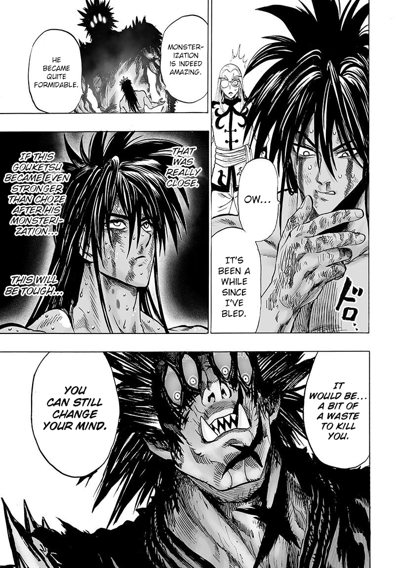 One Punch Man Manga Chapter 72 page 52 - Monsterization