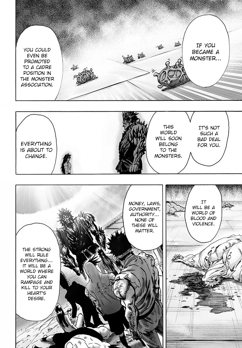 One Punch Man Manga Chapter 72 page 53 - Monsterization