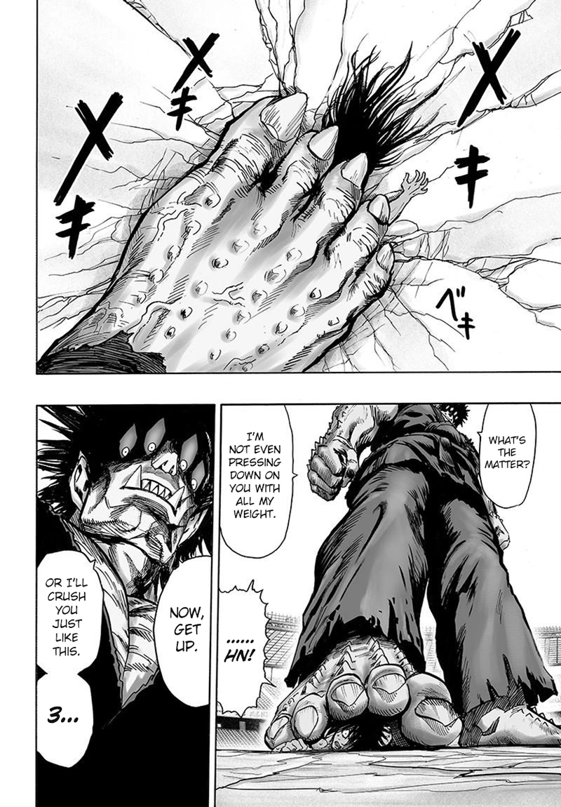 One Punch Man Manga Chapter 73 page 11 - Resistance of the Strong