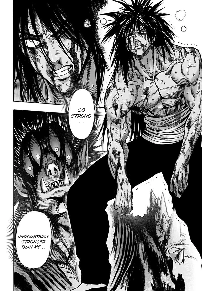 One Punch Man Manga Chapter 73 page 17 - Resistance of the Strong
