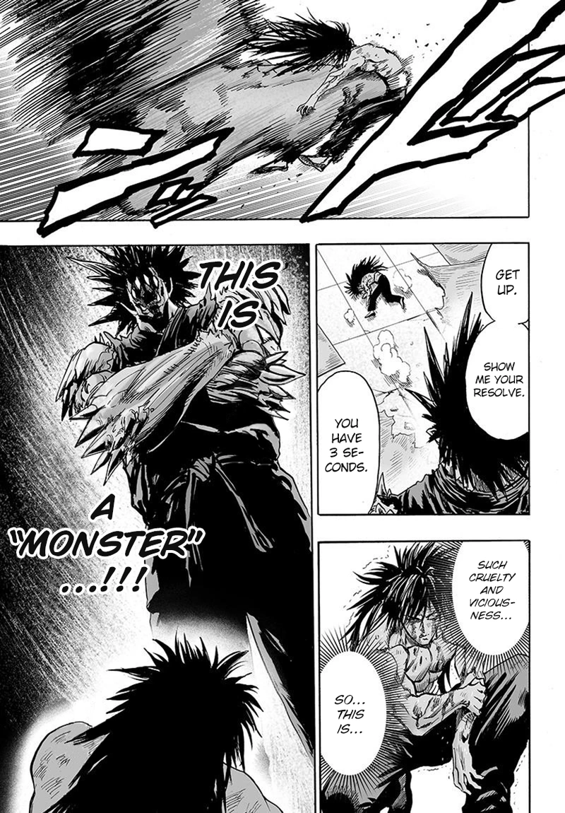 One Punch Man Manga Chapter 73 page 18 - Resistance of the Strong