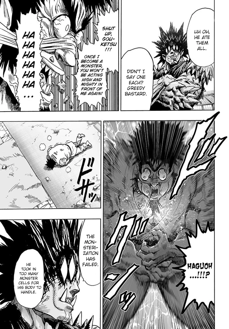 One Punch Man Manga Chapter 73 page 26 - Resistance of the Strong