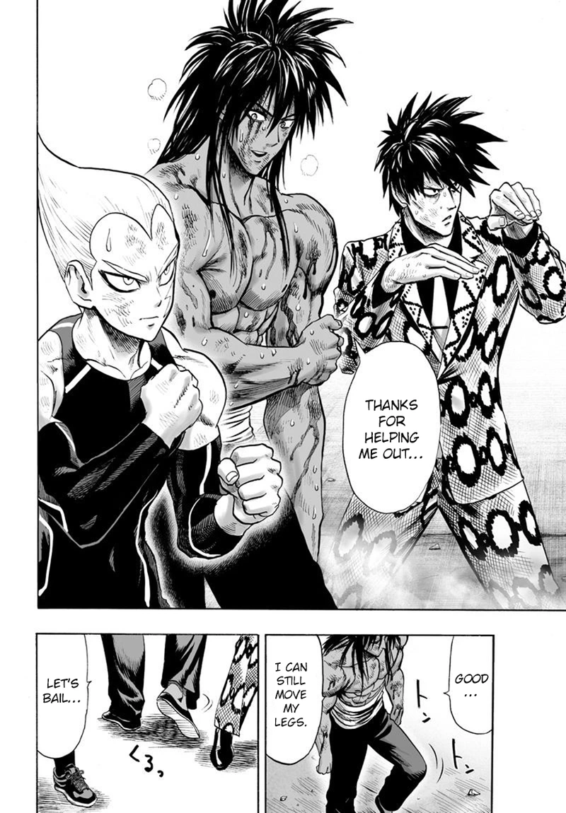 One Punch Man Manga Chapter 73 page 36 - Resistance of the Strong
