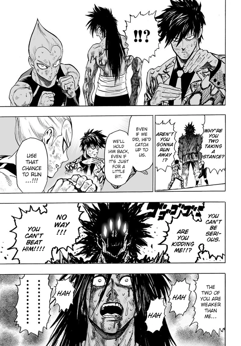 One Punch Man Manga Chapter 73 page 37 - Resistance of the Strong
