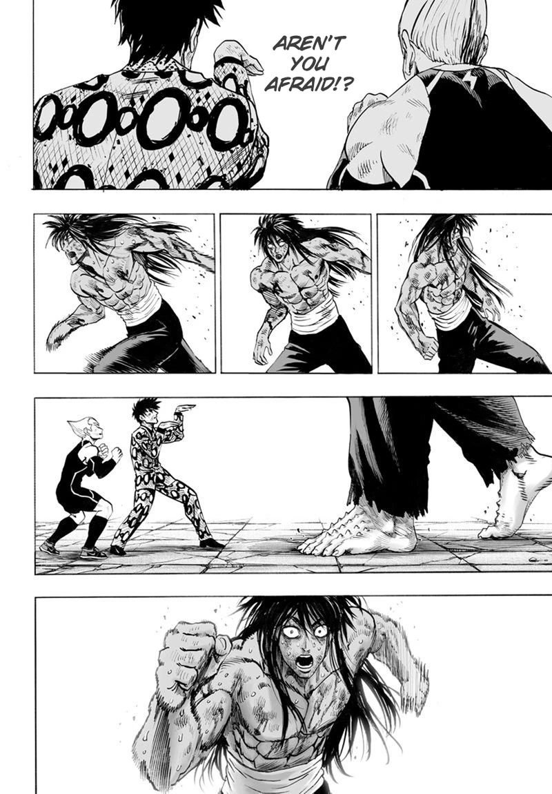 One Punch Man Manga Chapter 73 page 38 - Resistance of the Strong
