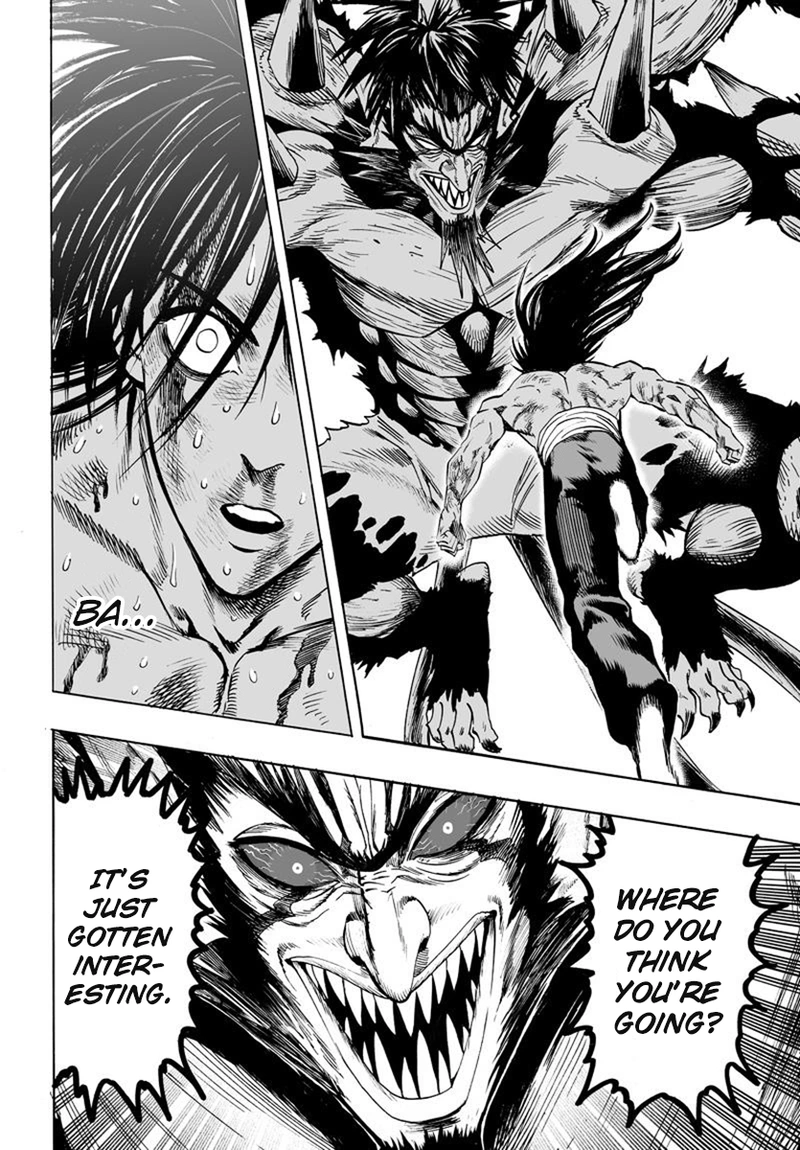 One Punch Man Manga Chapter 73 page 40 - Resistance of the Strong