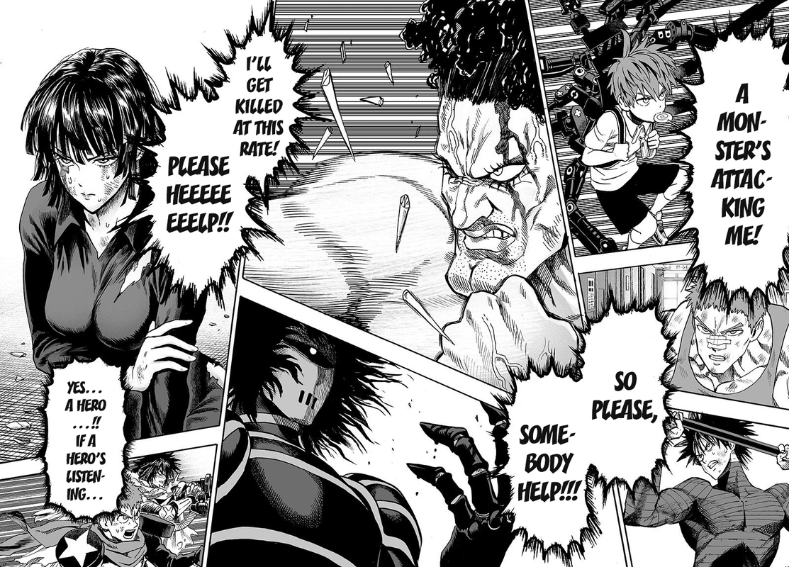 One Punch Man Manga Chapter 74.2 page 12 - Depths of Despair (Part 2)