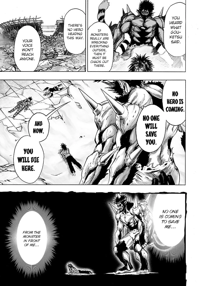 One Punch Man Manga Chapter 74.2 page 14 - Depths of Despair (Part 2)