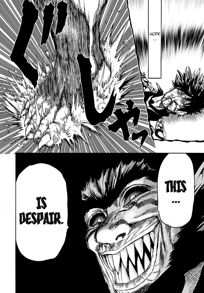 One Punch Man Manga Chapter 74.2 page 17 - Depths of Despair (Part 2)