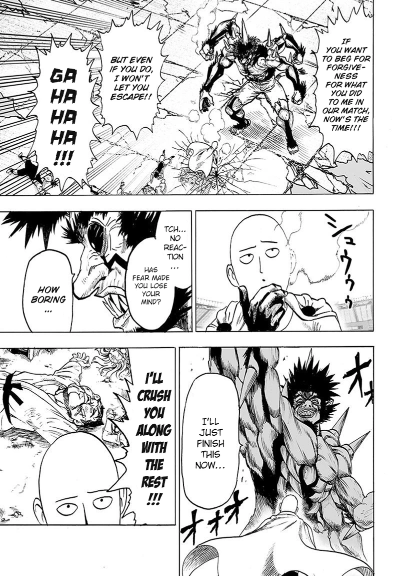 One Punch Man Manga Chapter 75 page 11 - Foul