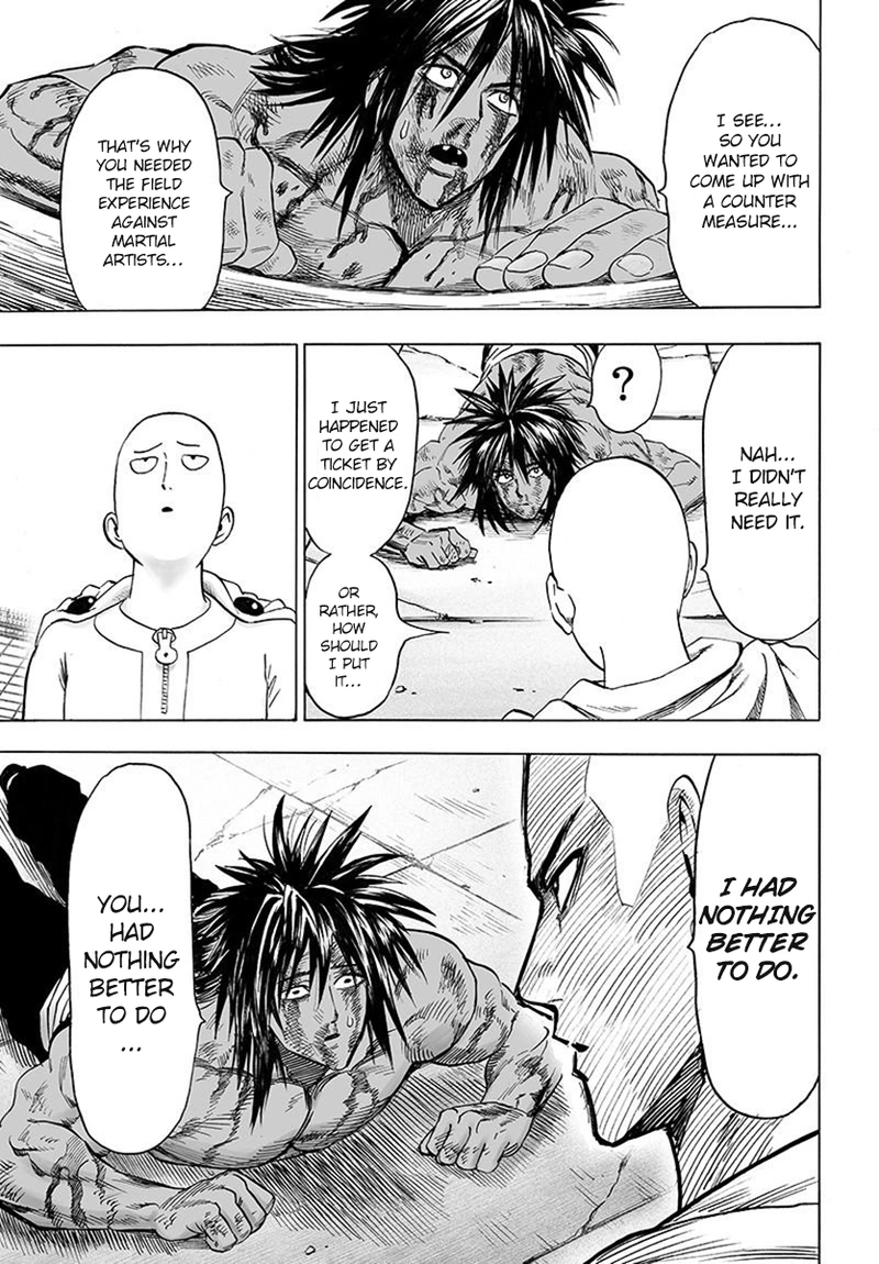One Punch Man Manga Chapter 75 page 19 - Foul