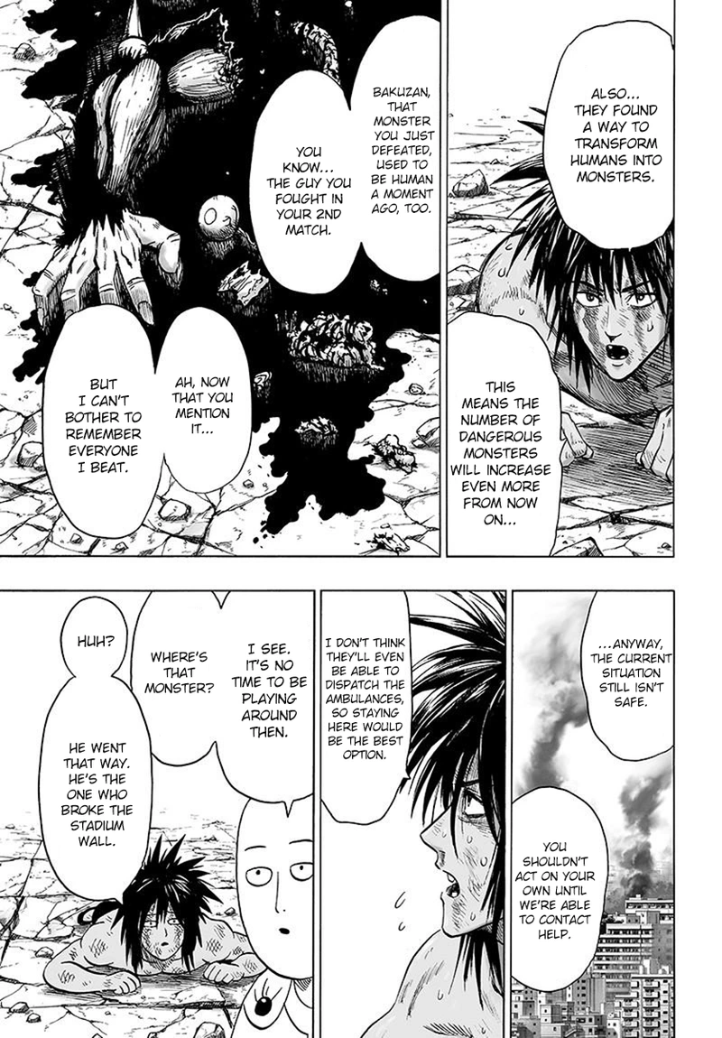 One Punch Man Manga Chapter 75 page 23 - Foul
