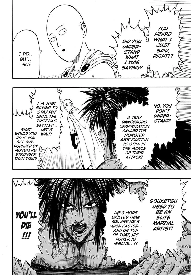 One Punch Man Manga Chapter 75 page 26 - Foul