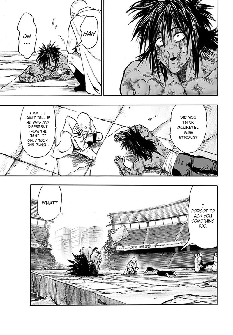 One Punch Man Manga Chapter 75 page 37 - Foul