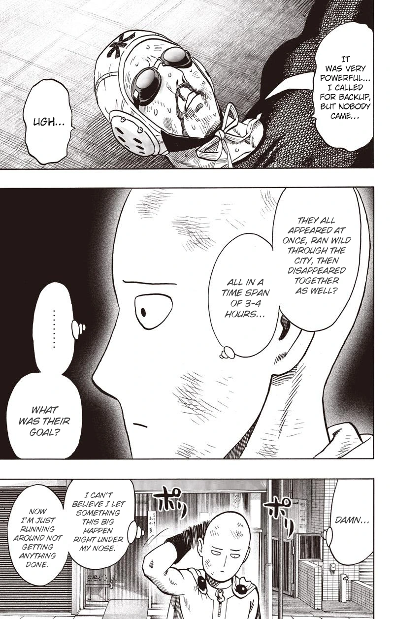 One Punch Man Manga Chapter 76 page 13 - Stagnation and Growth