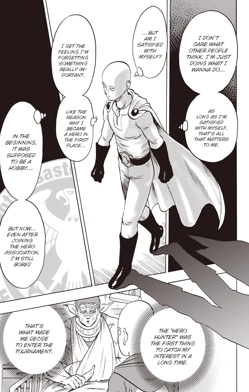 One Punch Man Manga Chapter 76 page 15 - Stagnation and Growth