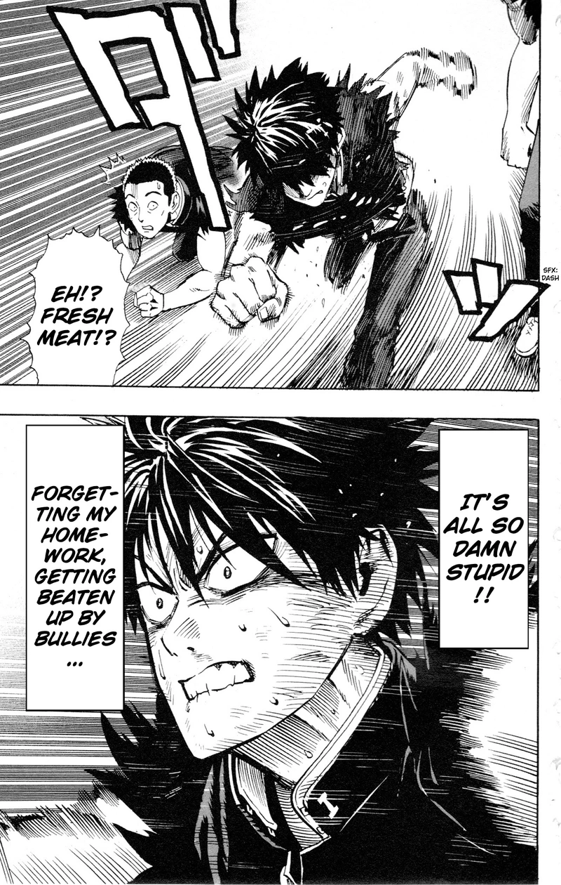 One Punch Man Manga Chapter 8.5 page 17 - 200 Yen | Volume 1 Extras