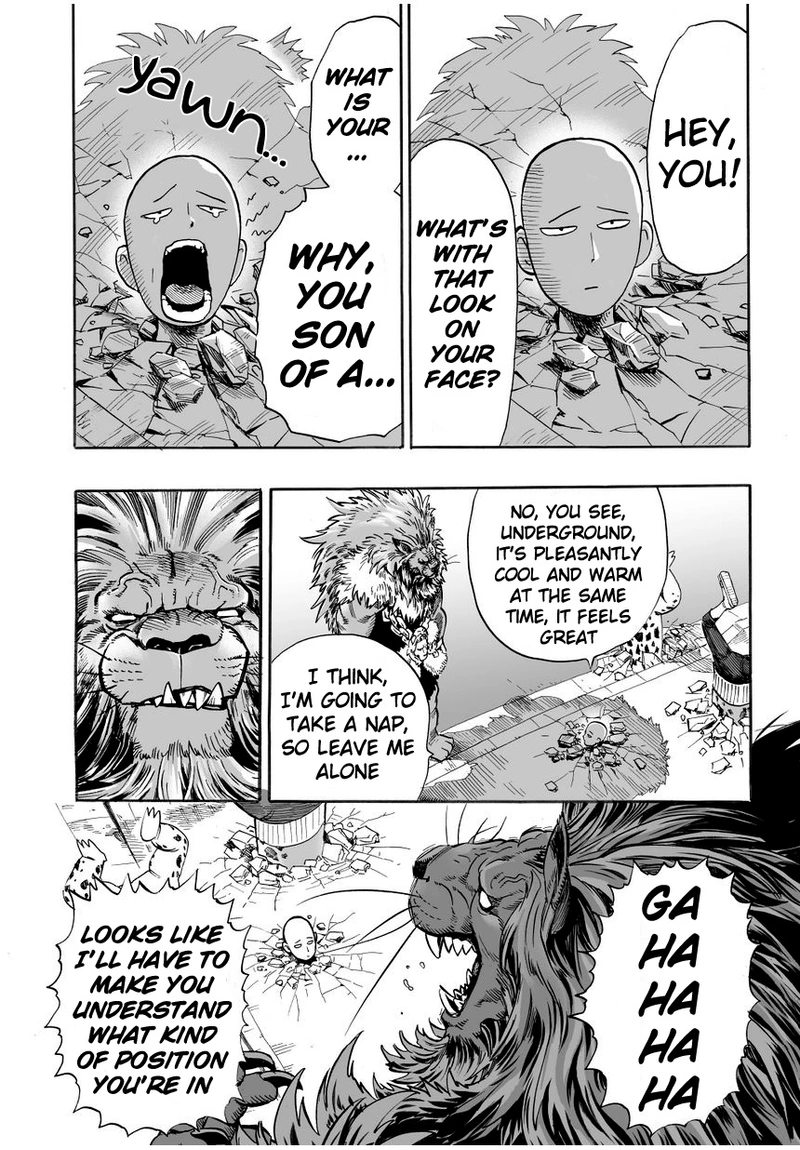 One Punch Man Manga Chapter 8 page 11 - You Mean This Guy?