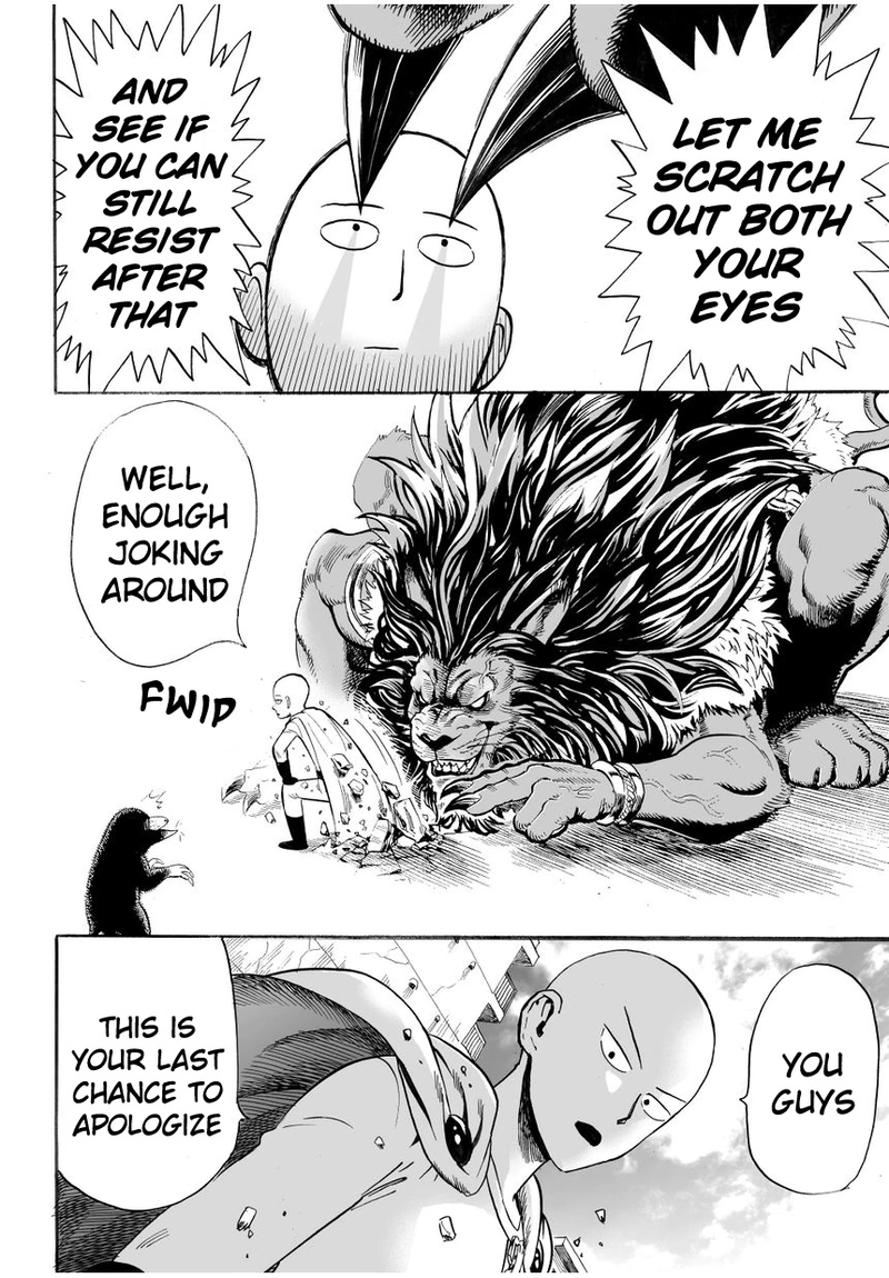 One Punch Man Manga Chapter 8 page 12 - You Mean This Guy?