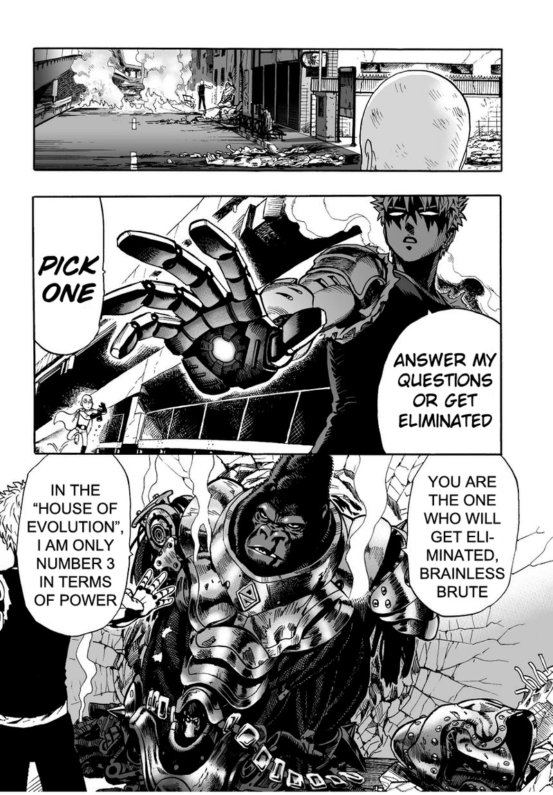 One Punch Man Manga Chapter 8 page 20 - You Mean This Guy?