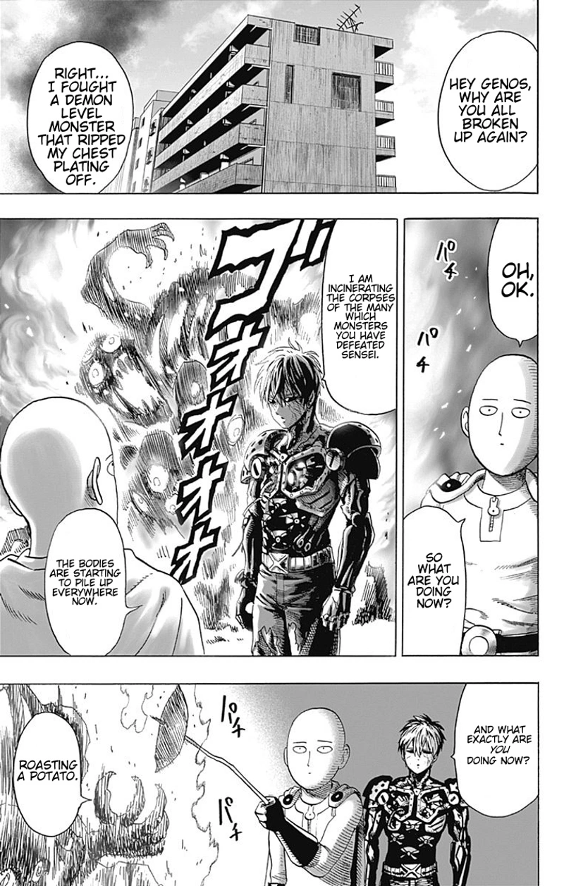 One Punch Man Manga Chapter 80.6 page 16 - Disaster Level | Volume 15 Extras
