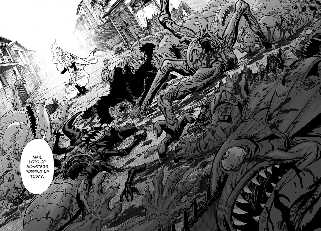 One Punch Man Manga Chapter 80 page 16 - Surrounded