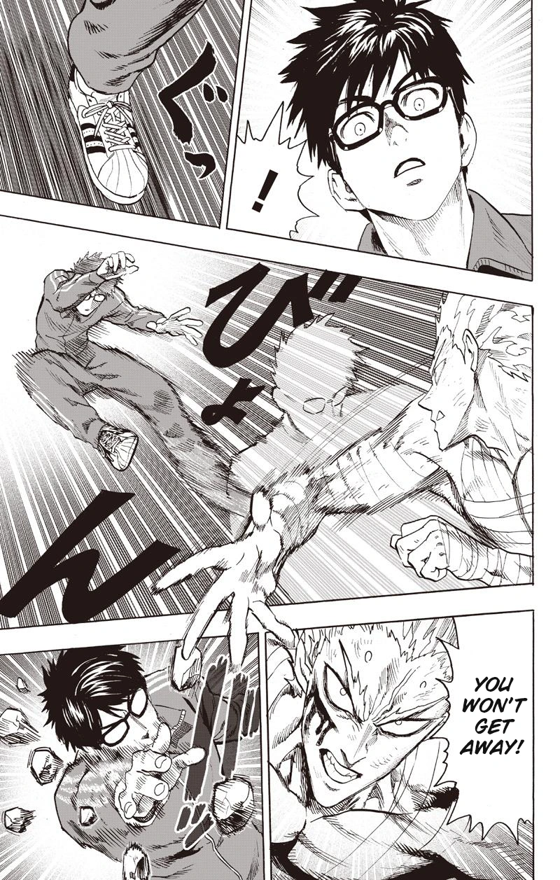 One Punch Man Manga Chapter 81 page 37 - Willpower