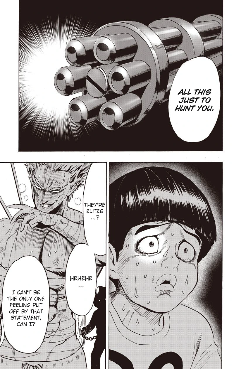 One Punch Man Manga Chapter 81 page 43 - Willpower