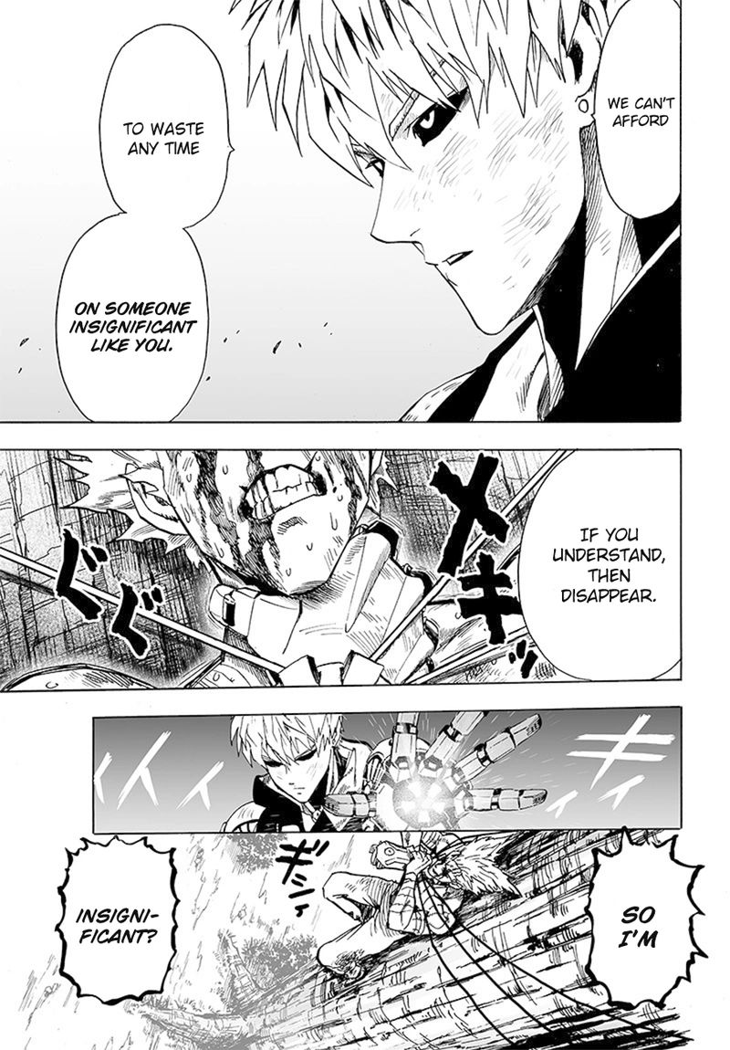 One Punch Man Manga Chapter 83 page 29 - The Cruel Staircase